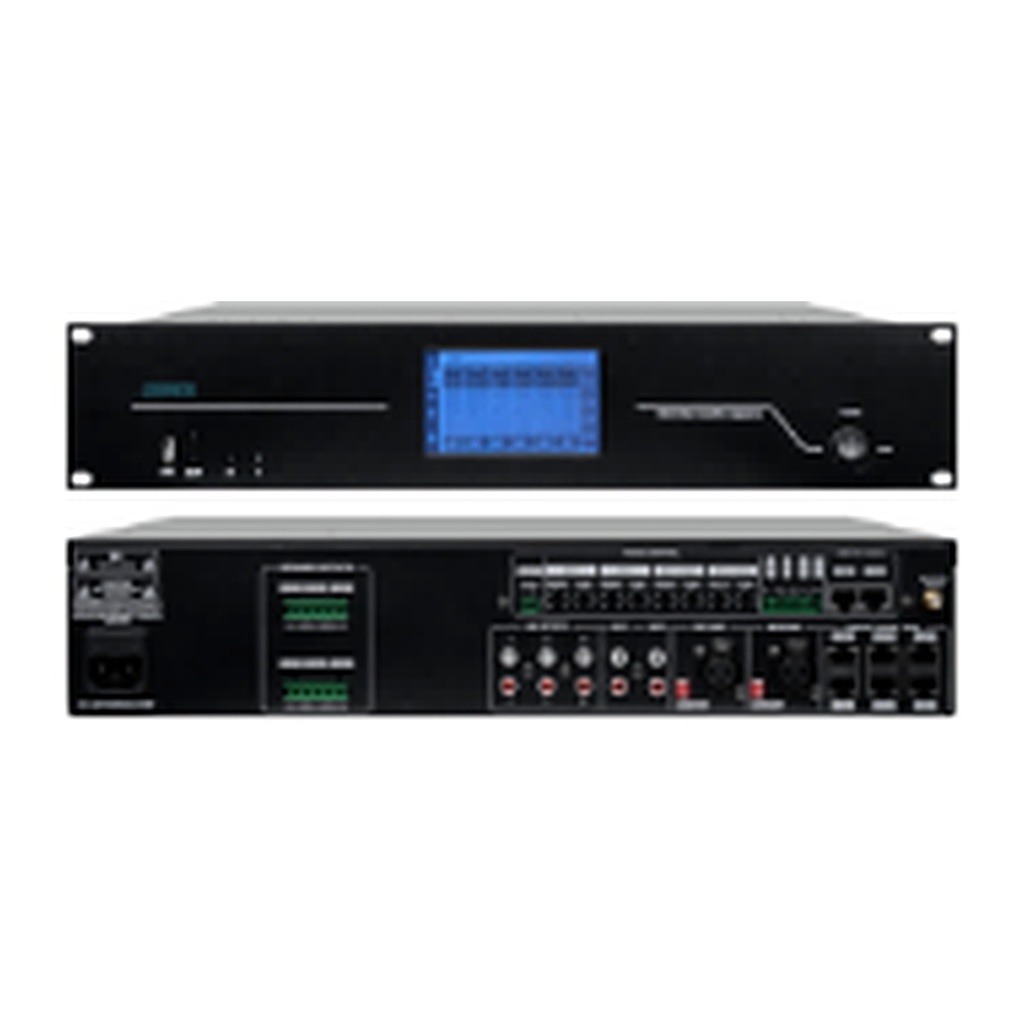 [DMA6112] DSPPA DMA6112 6-Channel Digital Audio Matrix Amplifier, 720W Total, Remote Control