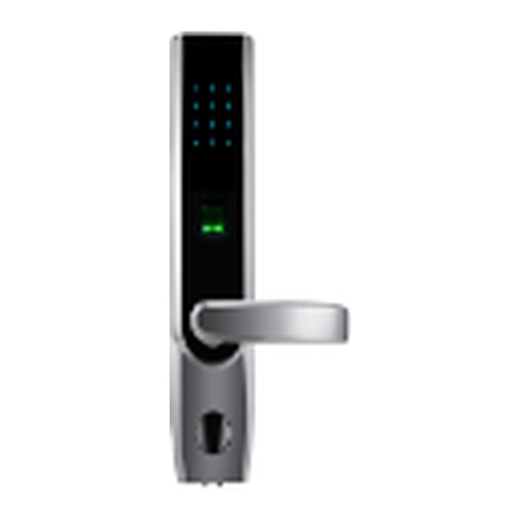 [TL400B-R] ZKTeco TL400B-R RFID Hotel Lock, European Standard, ID Card, Right Hand, Metal/Wood Doors