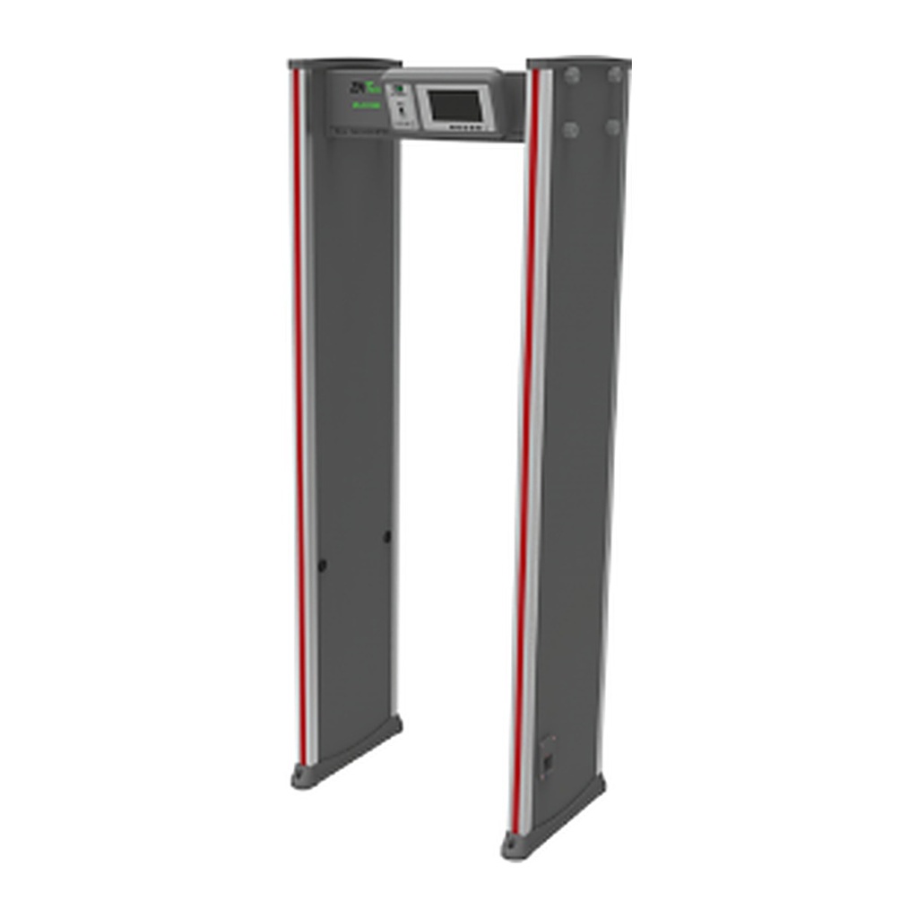 [ZK-D3180S] ZKTeco ZK-D3180S Walk Through Metal Detector, 18 Zones, 500 Sensitivity Levels, 7" LCD