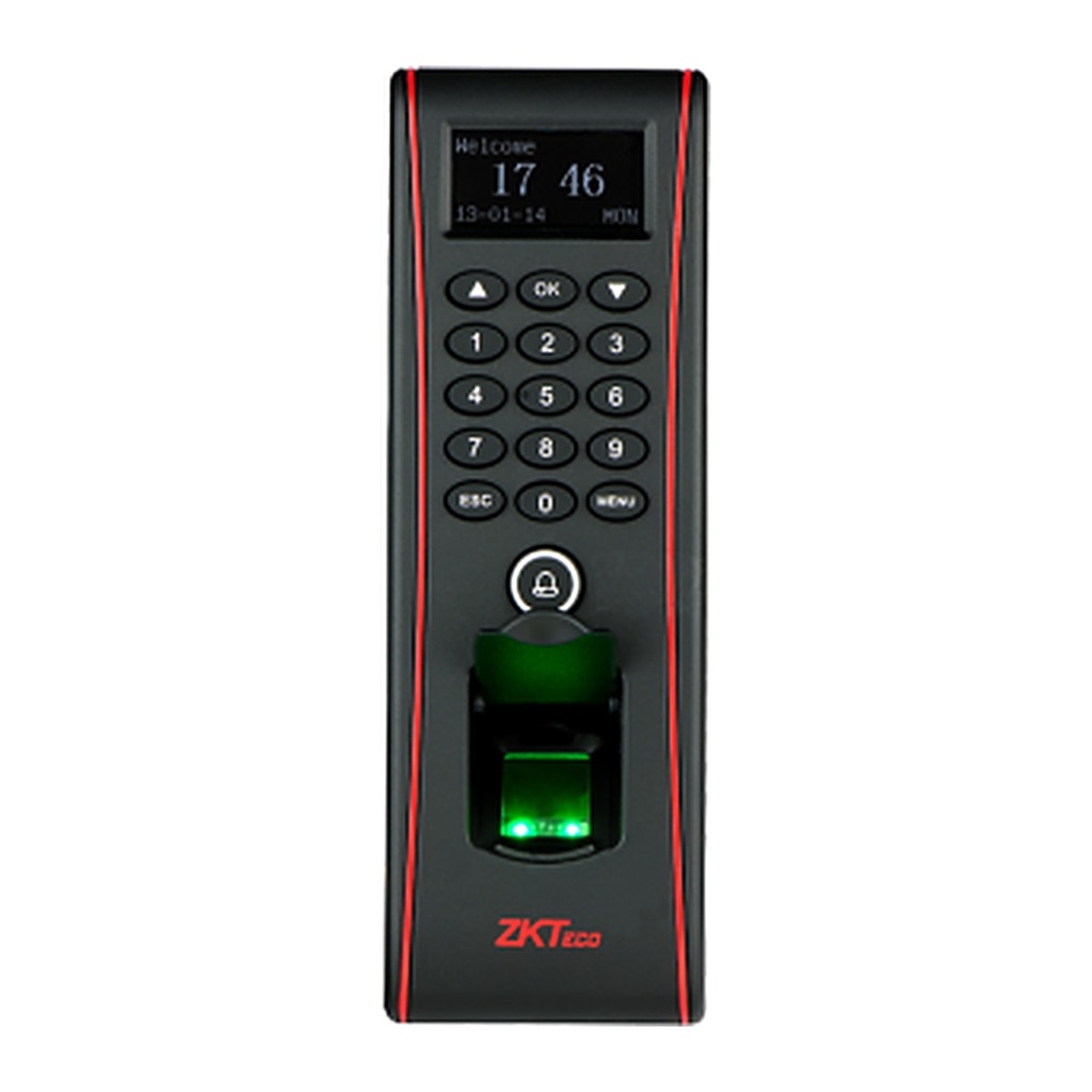 [TF1700] ZKTeco TF1700 Outdoor Fingerprint & RFID Access Terminal, IP65, PIN, TCP/IP, Wiegand