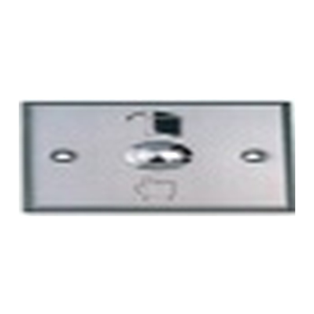 [EX-800B] ZKTeco EX-800B Aluminum Alloy Exit Button, 86 × 86 × 20 mm