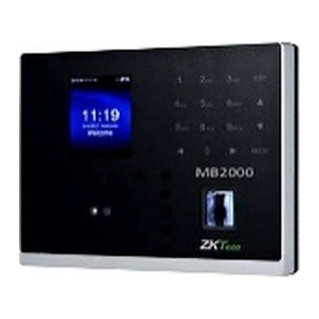 [MB2000] ZKTeco MB2000 Face & Fingerprint Time Attendance Terminal, 2.8" Color, ID Card, TCP/IP