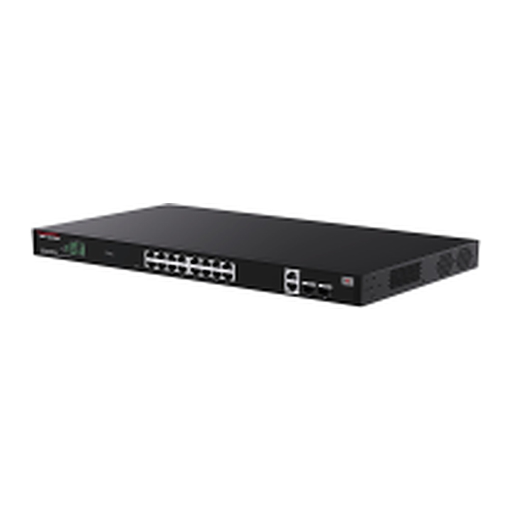 [G2220P-16-250W] IP-COM G2220P-16-250W 20-Port Gigabit Cloud Managed Switch, 16 PoE Ports, 230W, 2 SFP