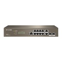 [G5312F] IP-COM G5312F 12-Port Gigabit L3 Cloud Managed Switch, 10 GE + 2 SFP, VLAN Routing