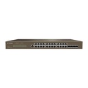 [G5328F] IP-COM G5328F 28-Port Gigabit L3 Managed Switch, 24 GE + 4 SFP, ProFi Cloud
