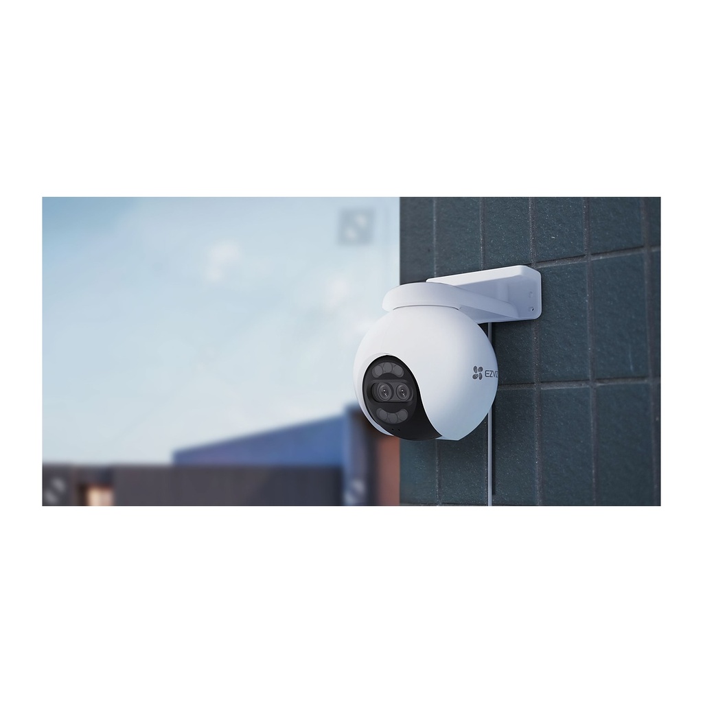 EZVIZ H80x Dual 4K Pan & Tilt Outdoor Wi-Fi Camera, Dual Len