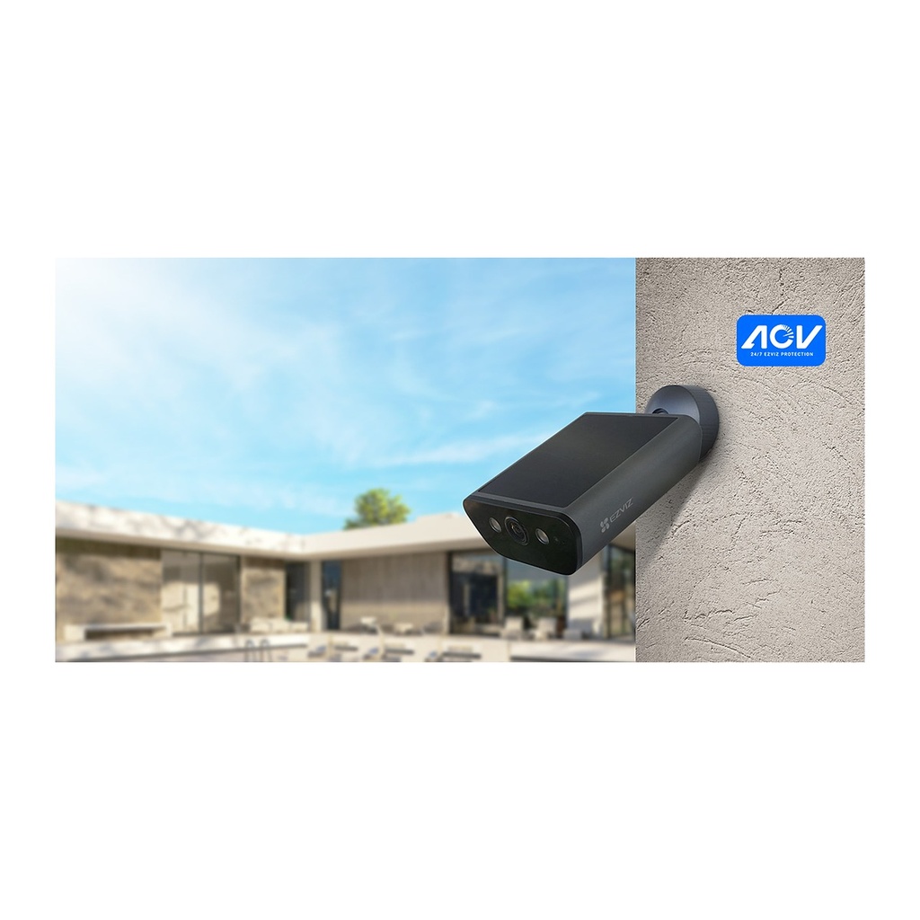 EZVIZ EB5 4K Solar Battery Outdoor Camera, Always-On Video (