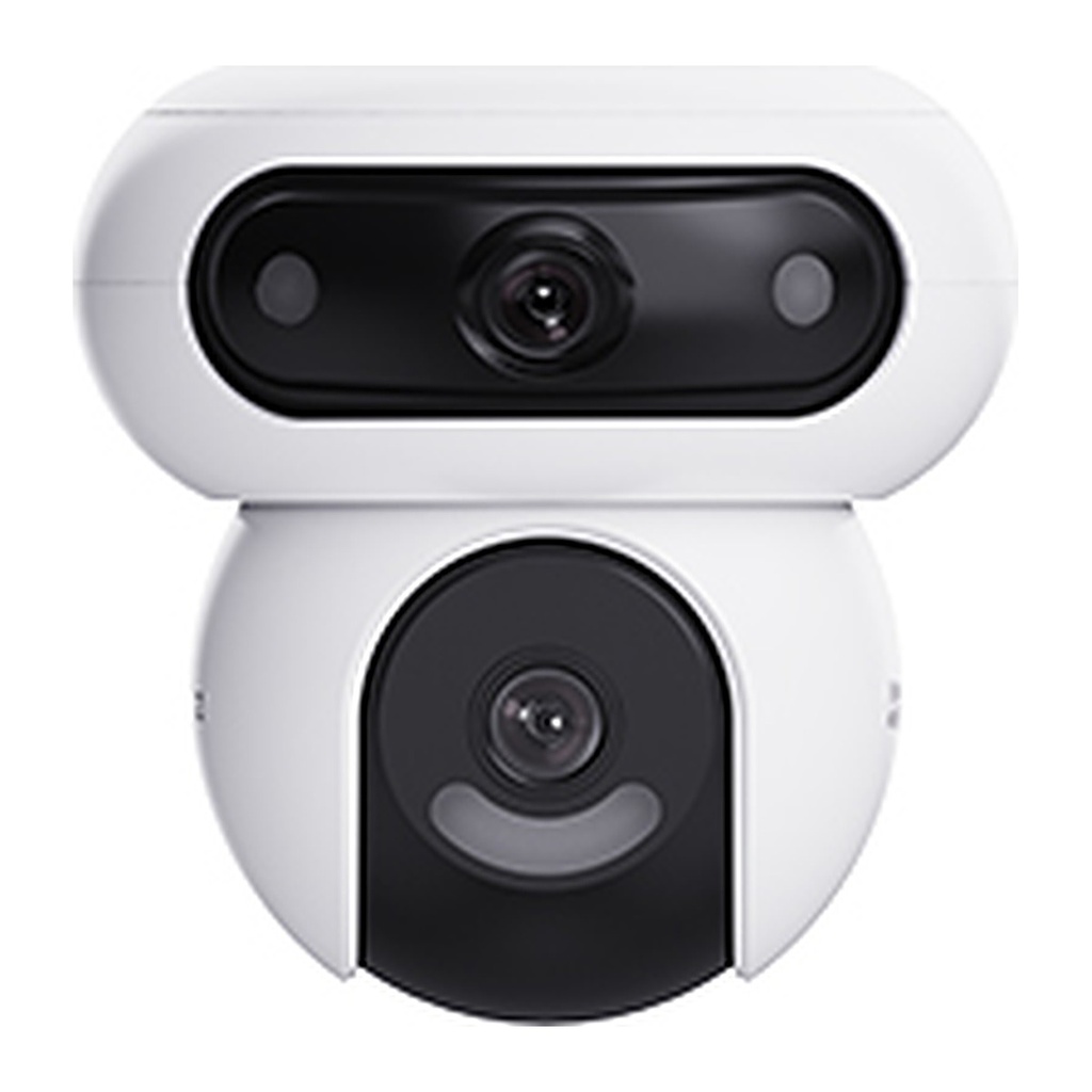 [CS-HB90X/SP-R100] EZVIZ HB90x Dual 4G 2K+ Dual-Lens Solar Battery Camera Kit, Pan & Tilt, Smart Tracking (CS-HB90X/SP-R100)