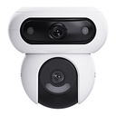 [CS-HB90X/SP-R100] EZVIZ HB90x Dual 4G 2K+ Dual-Lens Solar Battery Camera Kit, Pan & Tilt, Smart Tracking (CS-HB90X/SP-R100)
