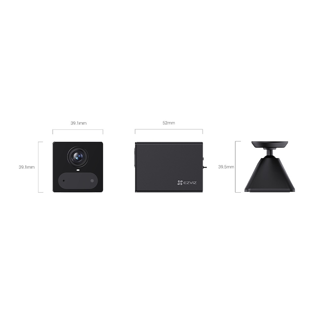 EZVIZ CB2 4G 2K Mini Battery Camera, Two-Way Talk, Magnetic 