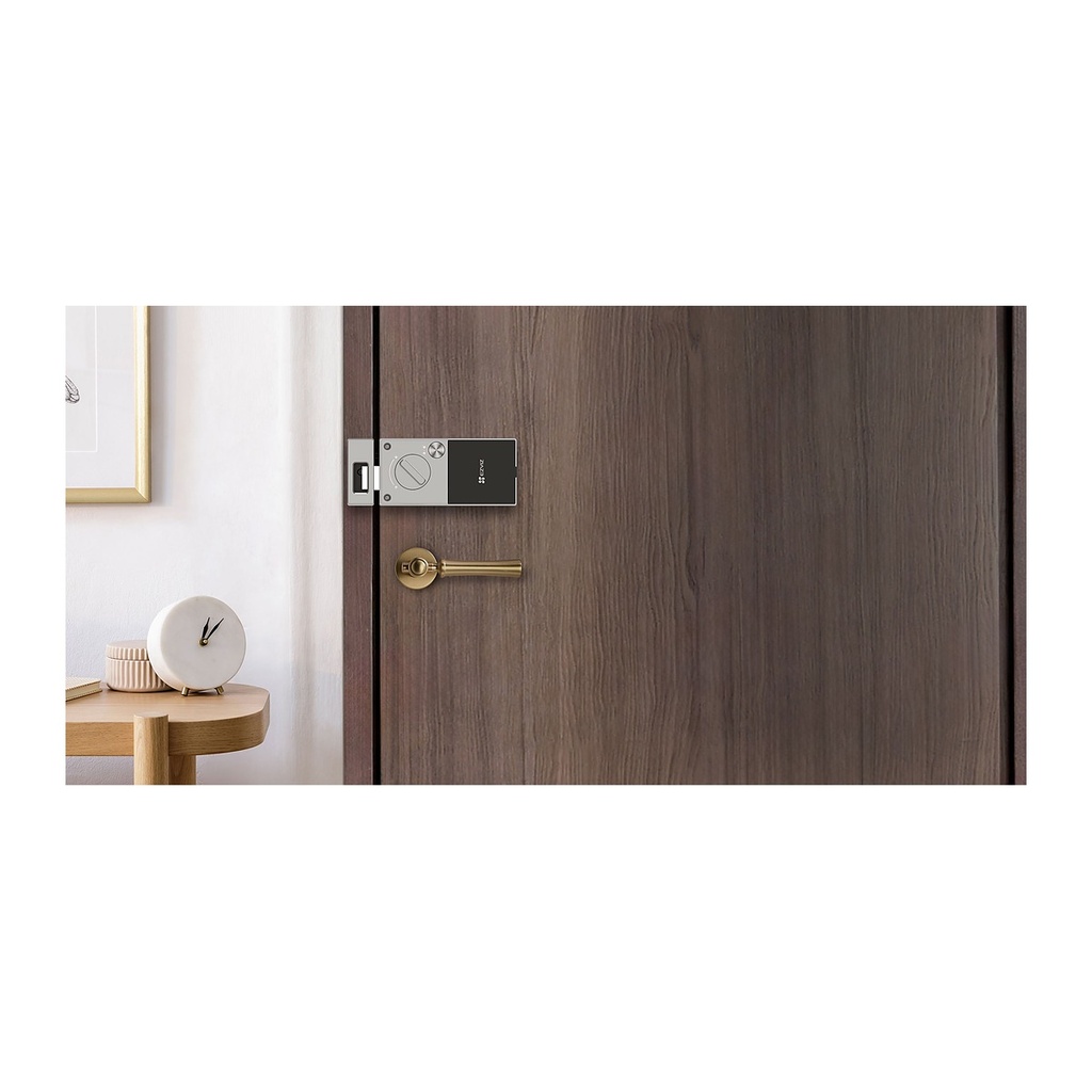 EZVIZ DL03 Smart Wi-Fi Rim Lock, Passcode, Card & App Unlock