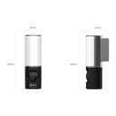 EZVIZ LC3 2K Smart Security Wall-Light Camera, 700 Lumen, Co