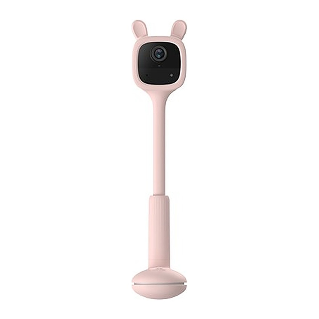[CS-BM1-R100-2D2WF-PNK] EZVIZ BM1 1080p Battery Baby Monitor Wi-Fi Camera, Crying Detection, Two-Way Talk, Pink (CS-BM1-R100-2D2WF-PNK)