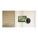 EZVIZ DP2 2K Wire-Free Peephole Doorbell, 4.3" Touch Screen,