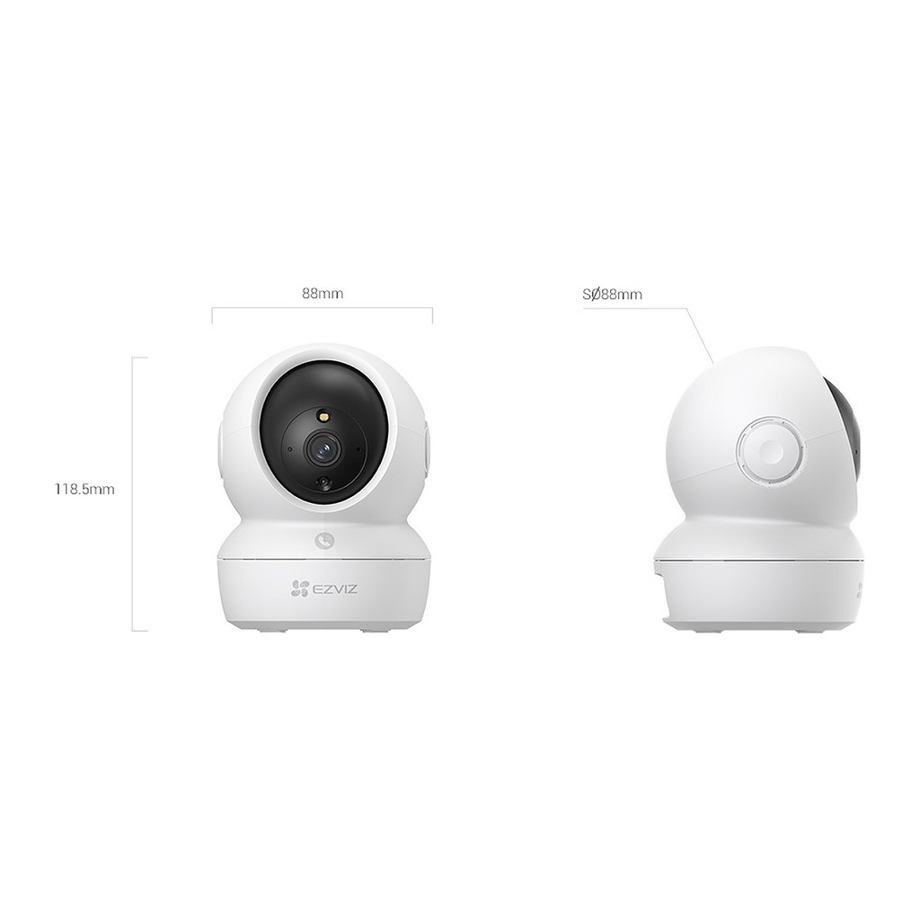 EZVIZ H6c Pro 4K Pan & Tilt Wi-Fi Indoor Camera, Smart Track