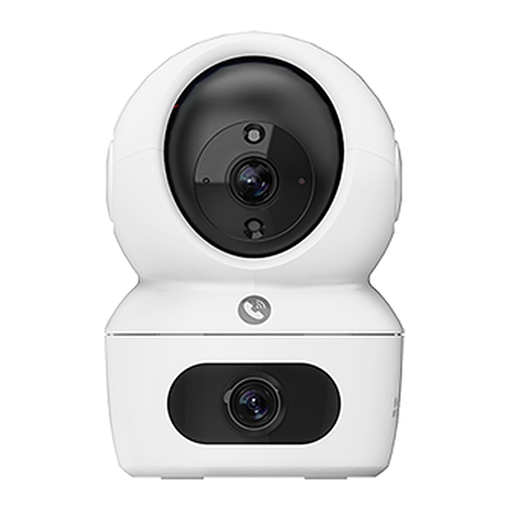 [CS-H7C-R100-8G44WF] EZVIZ H7c Dual 2K+ Dual-Lens Pan & Tilt Wi-Fi Indoor Camera, Smart Tracking, AI Detection (CS-H7C-R100-8G44WF)