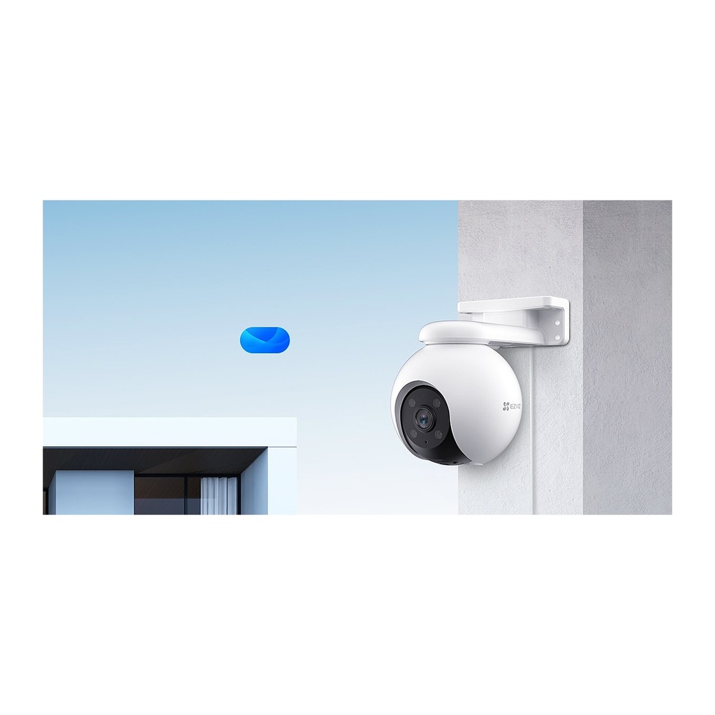 EZVIZ H8 Pro 3K Pan & Tilt Wi-Fi Outdoor Camera, AI Detectio