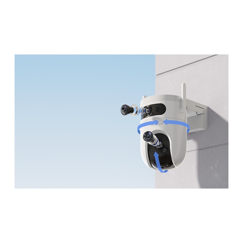 EZVIZ H9c Dual 3K Dual-Lens Pan & Tilt Wi-Fi Outdoor Camera,