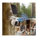 EZVIZ EB8 4G 2K Pan & Tilt Battery Outdoor Camera, Solar-Rea