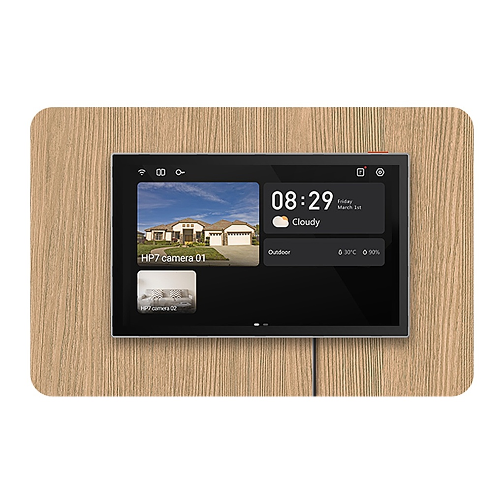 EZVIZ HP7 2K Smart Video Door Phone 2-Entry Kit, 7" Touch Sc