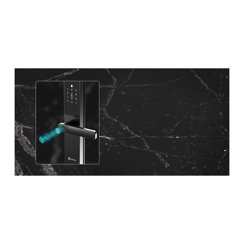 EZVIZ DL05 Smart Fingerprint Door Lock, Card, Passcode & App