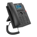 Fanvil X303P Color Screen IP Phone, 4 SIP Lines, PoE, HD Voi