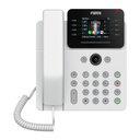 [V62G-WHI] Fanvil V62G Business IP Phone White, 2.8" Color Screen, 12 SIP Lines, Gigabit PoE