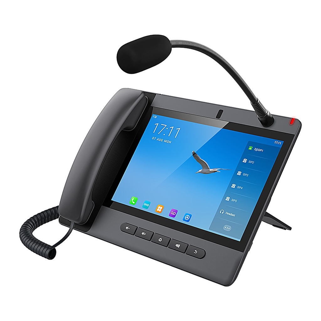 [A320i] Fanvil A320i Android Video Console IP Phone, 10.1" Touch, 8MP Camera, Gooseneck Mic