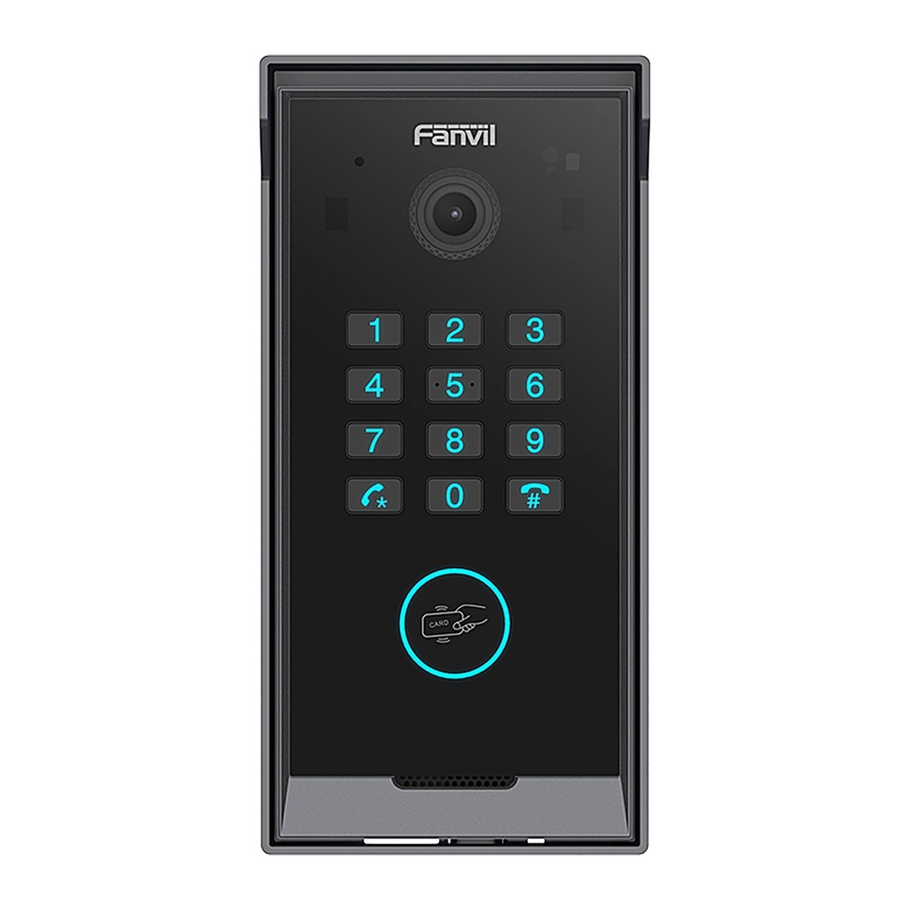 [i60K] Fanvil i60K SIP Video Door Phone with Keypad, 2MP Camera, PIN/Card/BLE, IP65