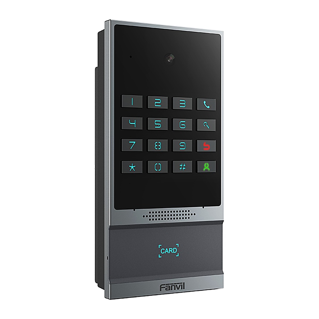 Fanvil i64 SIP Video Door Phone, Backlit Keypad, 2MP Camera,