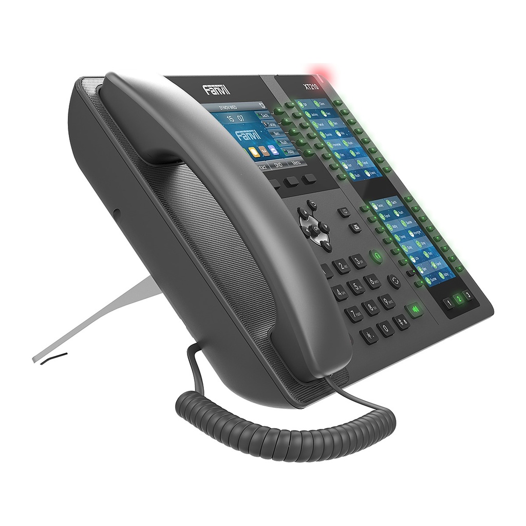 Fanvil X210 Enterprise IP Phone, 3 Color Screens, 106 DSS Ke