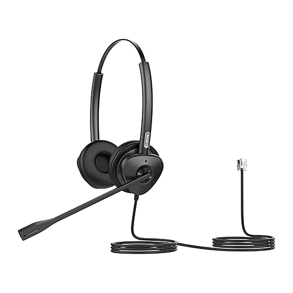 Fanvil HT301 RJ9 Mono Headset, HD Wideband Audio, Noise Redu