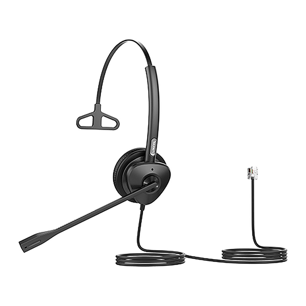 Fanvil HT302 RJ9 Dual Headset, HD Wideband Audio, Noise Redu