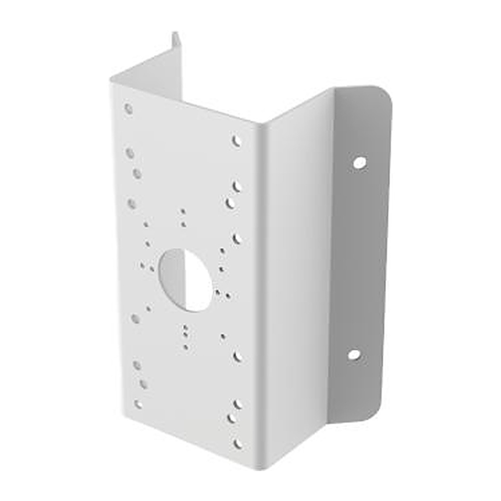 [DS-1276ZJ-SUS] Hikvision DS-1276ZJ-SUS Stainless Steel Corner Mount Bracket, White