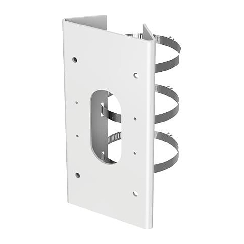 [DS-1475ZJ-SUS] Hikvision DS-1475ZJ-SUS Stainless Steel Vertical Pole Mount, White