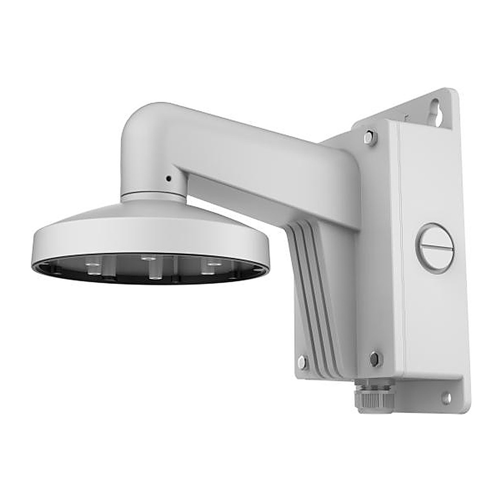 [DS-1473ZJ-155B] Hikvision DS-1473ZJ-155B Wall Mount with Junction Box, Aluminum Alloy, White