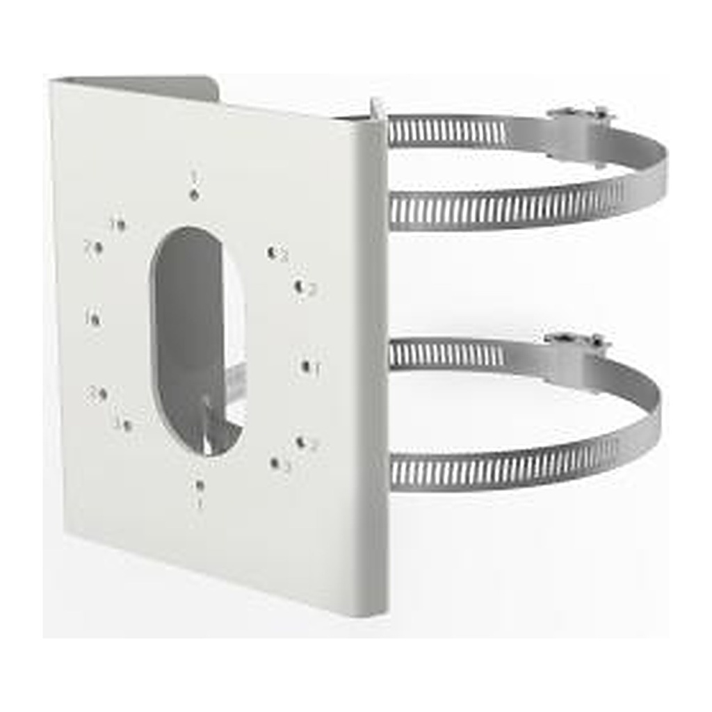 [DS-1275ZJ-S-SUS] Hikvision DS-1275ZJ-S-SUS Vertical Pole Mount, Stainless Steel, White