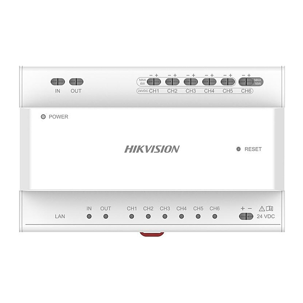 Hikvision DS-KIS702Y 2-Wire IP Villa Video Intercom Kit, One