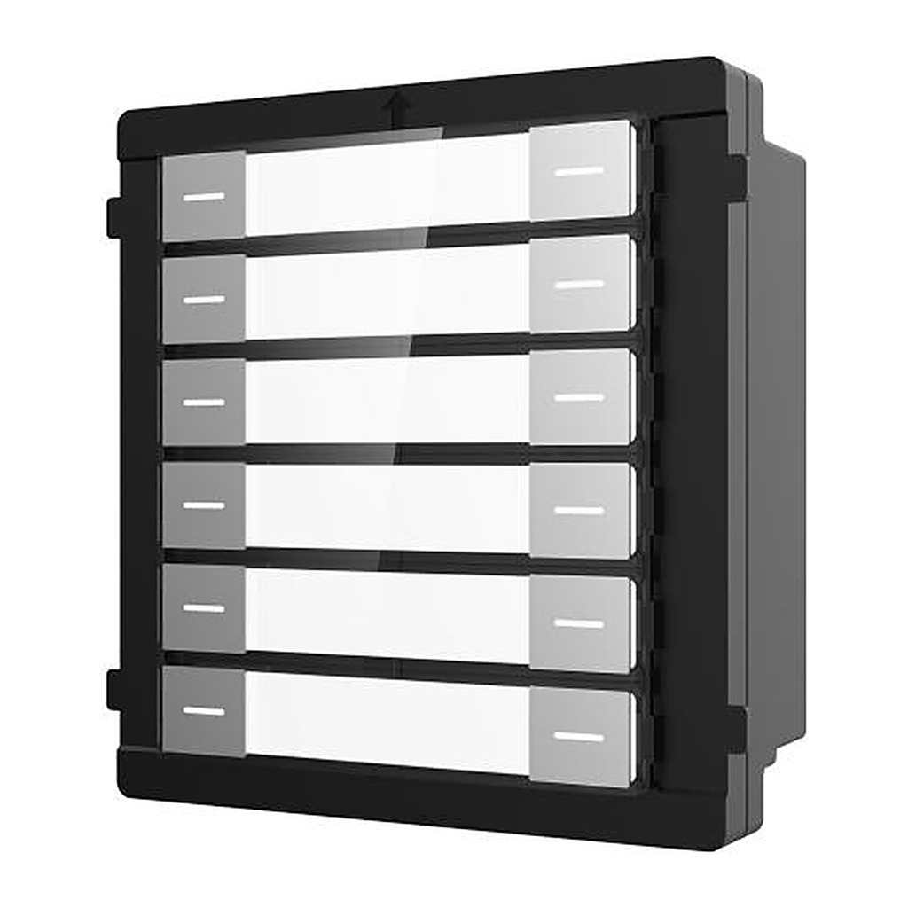 Hikvision DS-KD-K12 12-Button Nametag Module for KD8 Modular