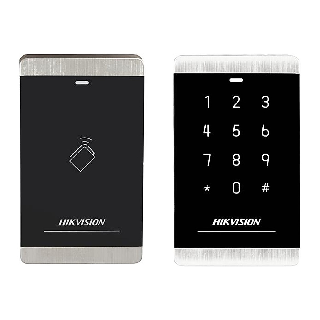 [DS-K1103MK] Hikvision DS-K1103MK Pro Card Reader, Mifare (M1), 12-Key Keypad, RS-485/Wiegand