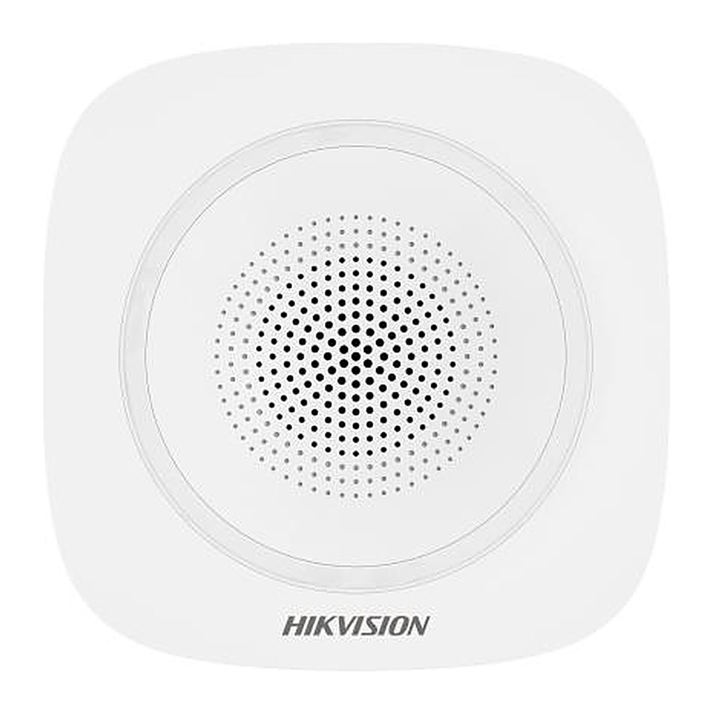 [DS-PS1-I-WB] Hikvision DS-PS1-I-WB AX PRO Wireless Indoor Sounder, 433 MHz, 90-110 dB