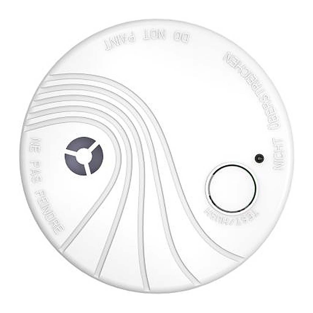 [DS-PDSMK-S-WB] Hikvision DS-PDSMK-S-WB Wireless Photoelectric Smoke Detector, 85dB, 10-Year Battery