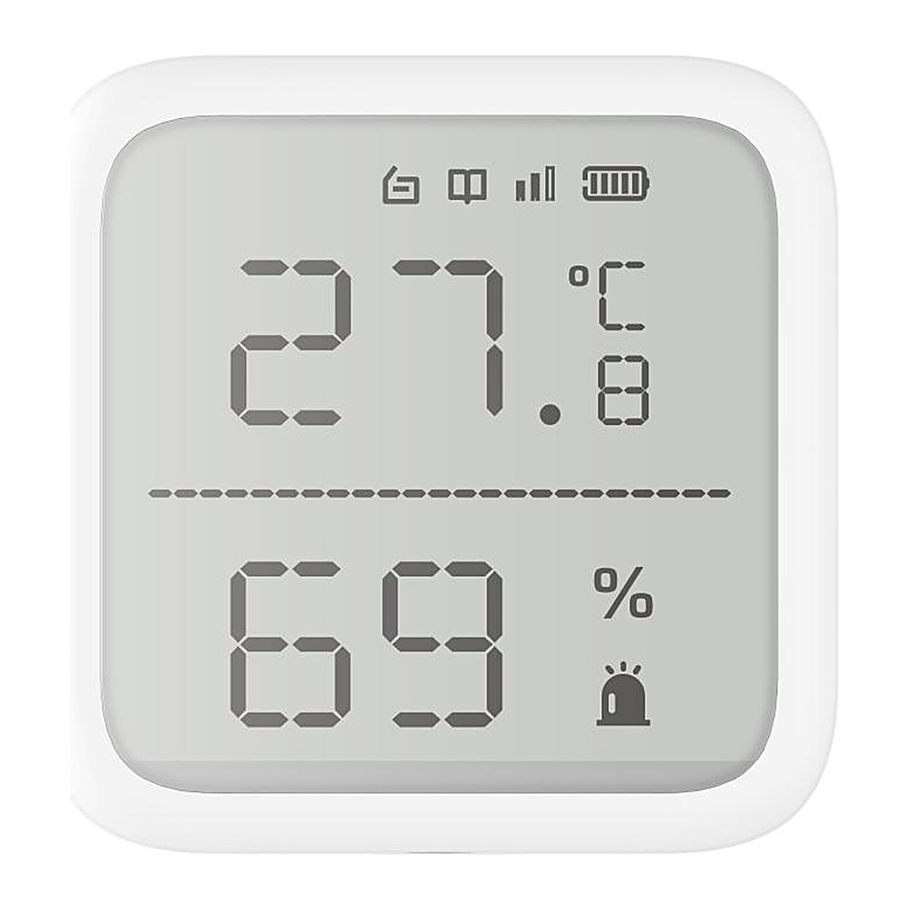 [DS-PDTPH-E-WB] Hikvision DS-PDTPH-E-WB Wireless Temperature Detector, 2.7in Display, External Probe