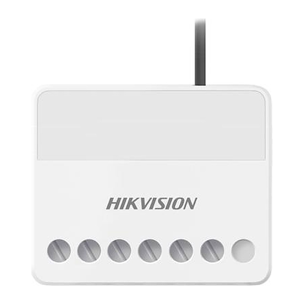 [DS-PM1-O1L-WB] Hikvision DS-PM1-O1L-WB Wireless Relay Module, 433MHz, AES-128, 5A Relay Output