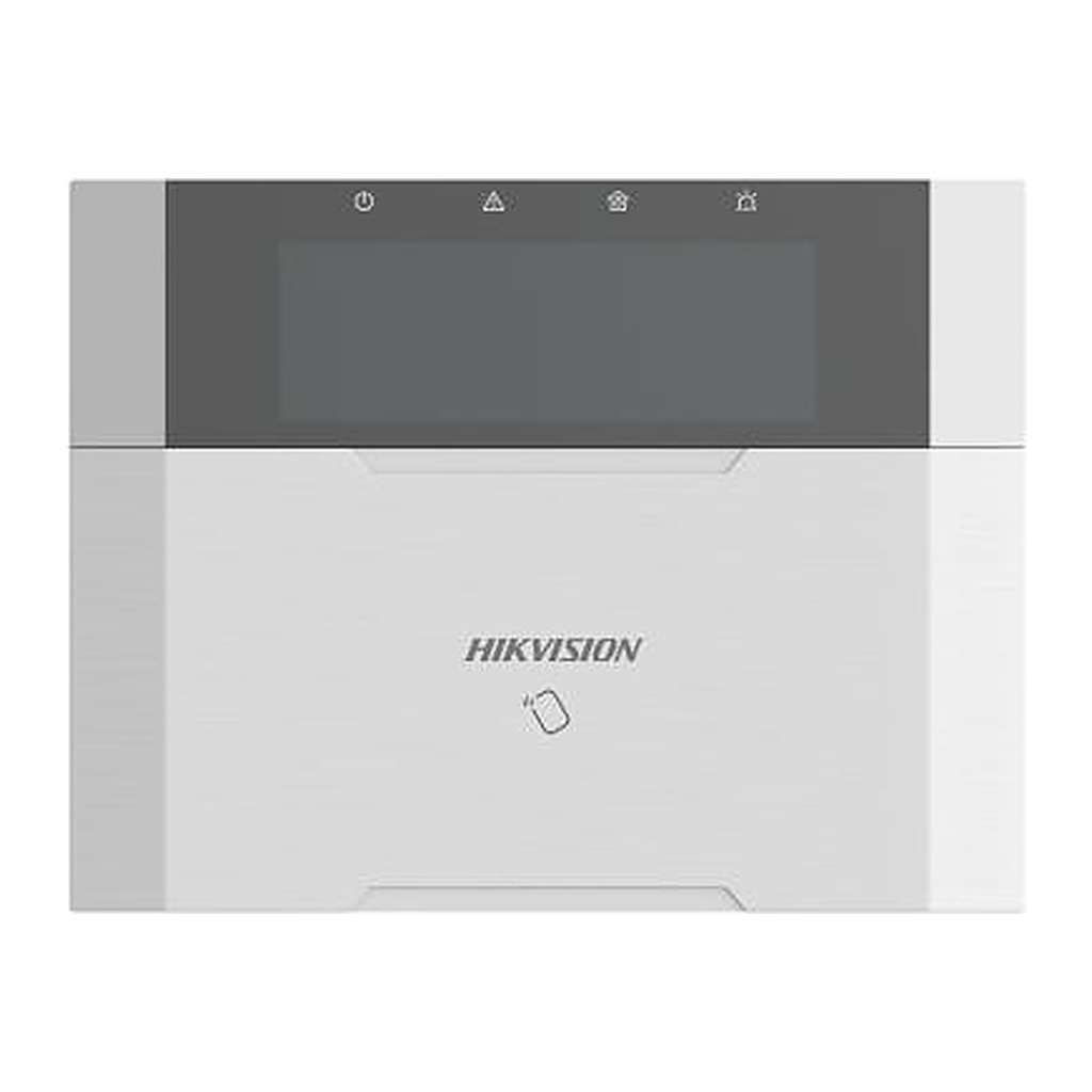 [DS-PK1-LRT-HWB] Hikvision DS-PK1-LRT-HWB Wired LCD Keypad, Built-in Tag Reader, Speed-X Bus