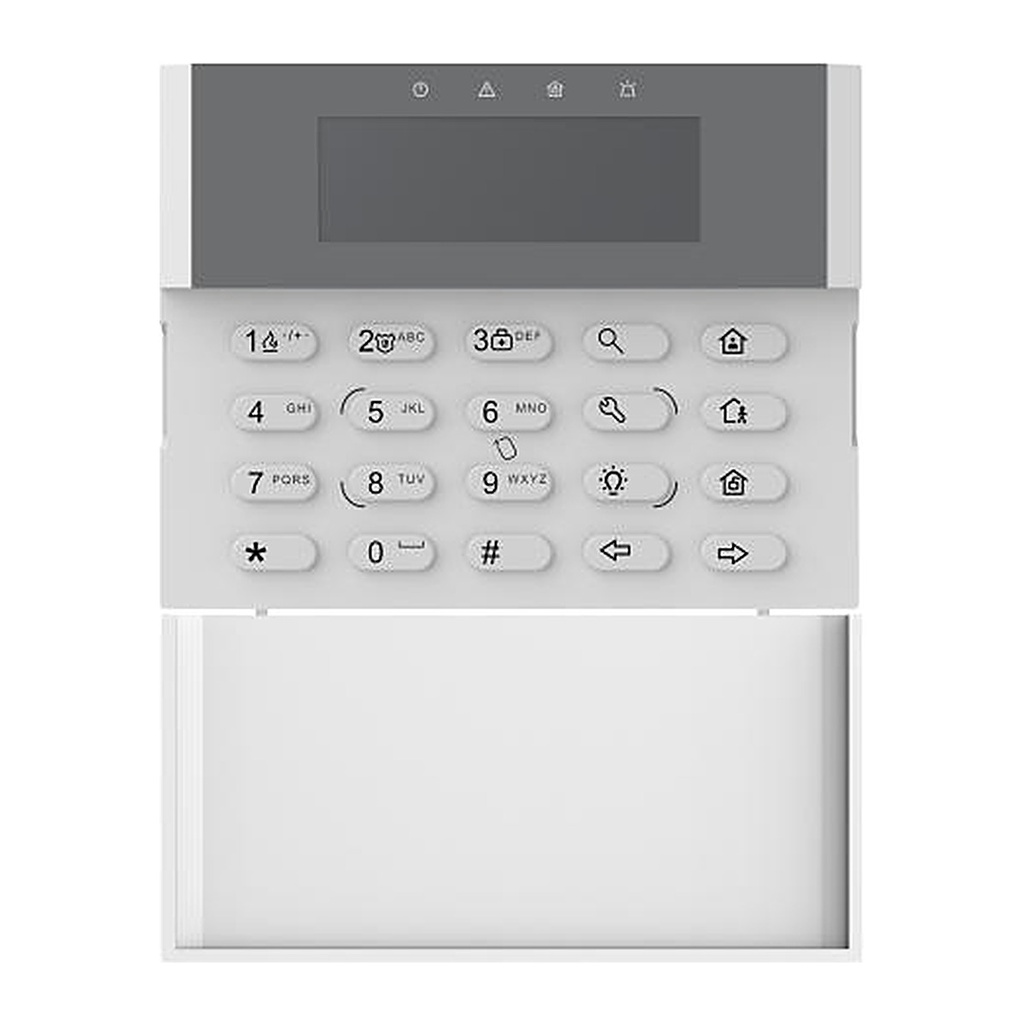 Hikvision DS-PK1-LRT-HWB Wired LCD Keypad, Built-in Tag Read