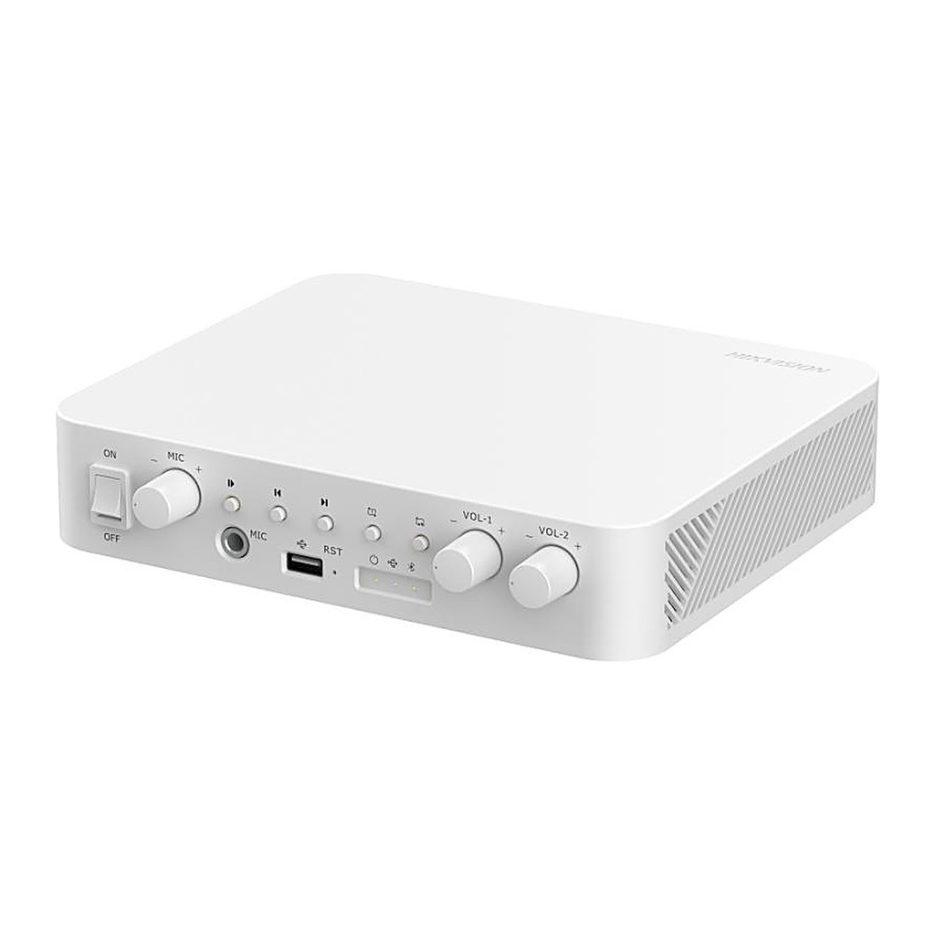 Hikvision DS-QAE1A80G1-VB 80W 2-Zone Network Amplifier, Blue