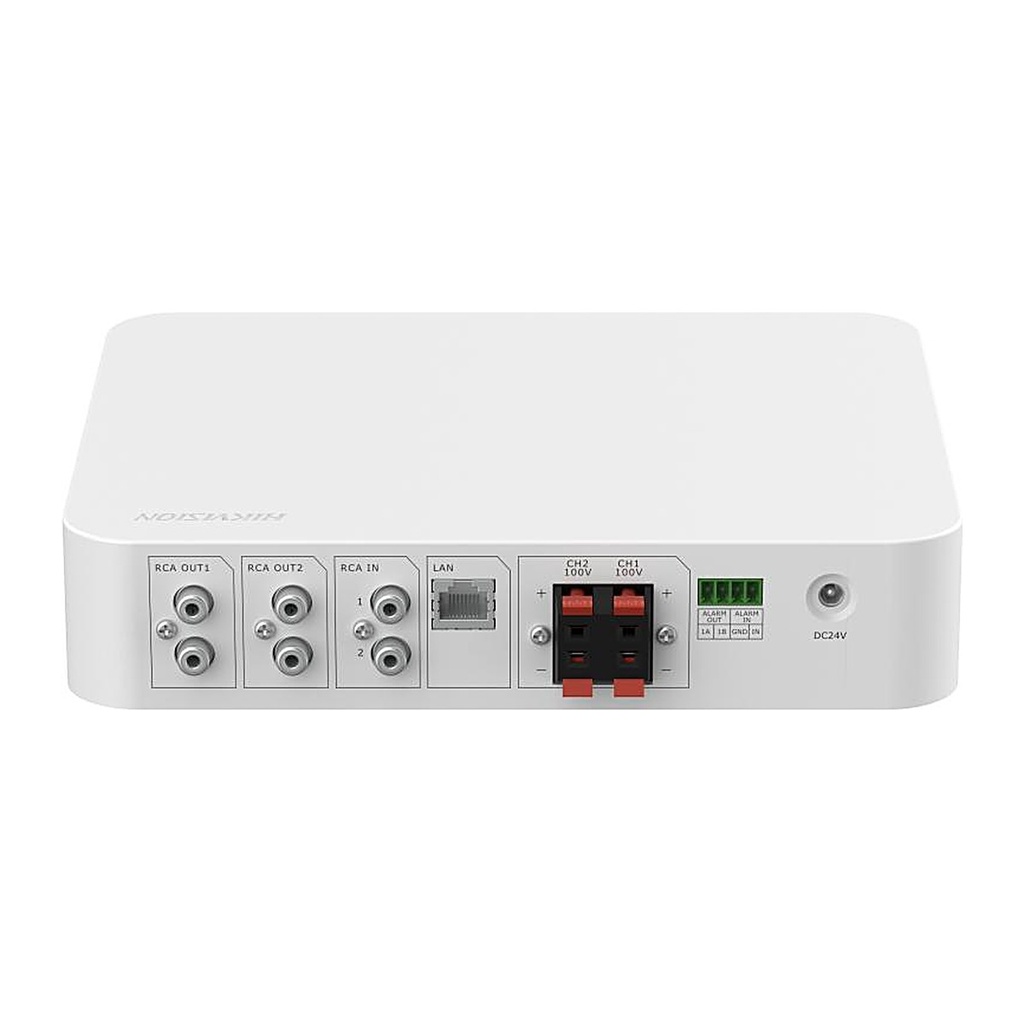 Hikvision DS-QAE1A80G1-VB 80W 2-Zone Network Amplifier, Blue