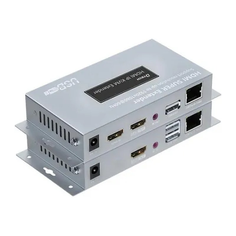 [DT-7050] DTECH DT-7050 HDMI USB IP KVM Extender 120m 1080P (Sender & Receiver)