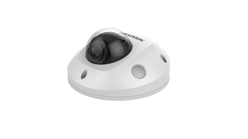 [DS-2CD2563G0-IS] HIKVISION 6MP EXIR Mini Dome Network Camera, Fixed 2.8mm Lens Support MIC . 
